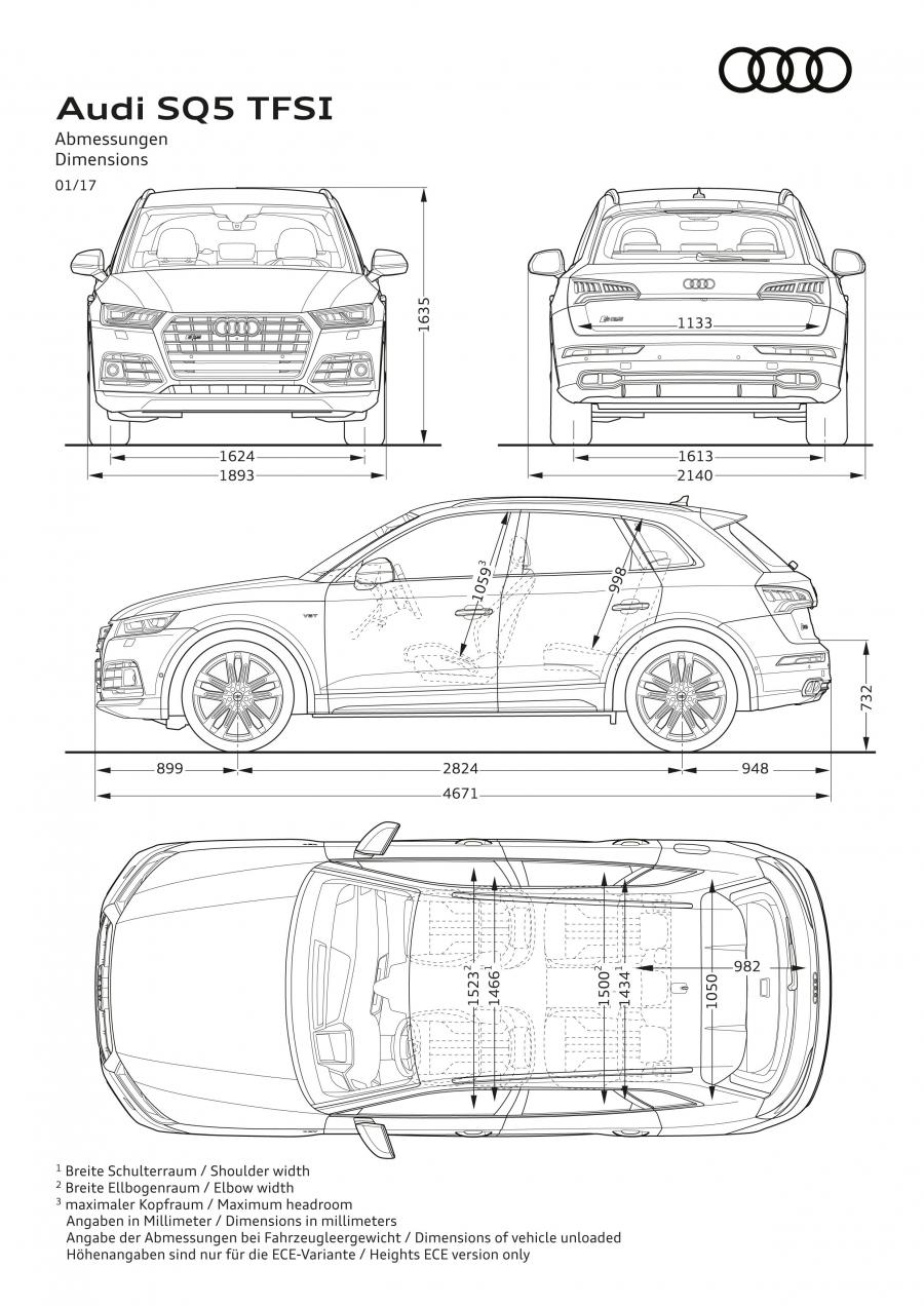 Схема Audi SQ5 3.0 TFSI 2017 года  (WW) (фото 19 из 48)